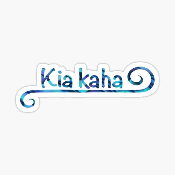 Item preview, Kia kaha line koru designed and sold by Mayakiwi.