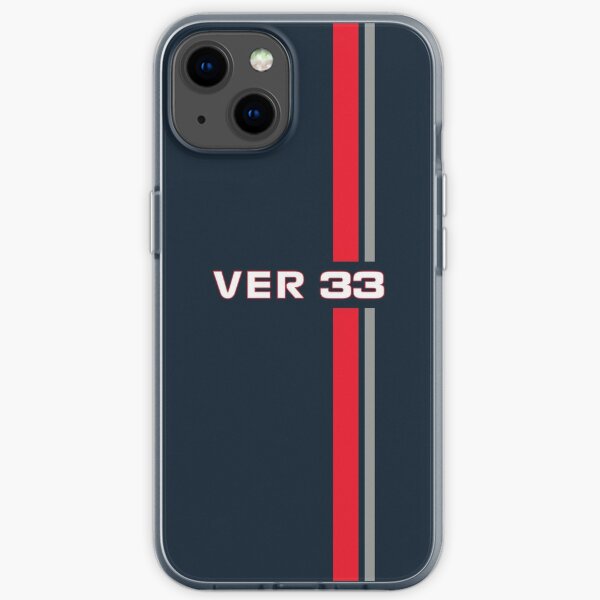 F1 Verstappen 33 Formula1 Car Red bull Racing 2021 iPhone Soft Case