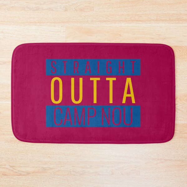 Item preview, Straight Outta Camp Nou Barcelona Football designed and sold by ricknosis.