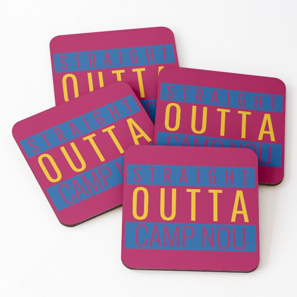 Item preview, Straight Outta Camp Nou Barcelona Football designed and sold by ricknosis.