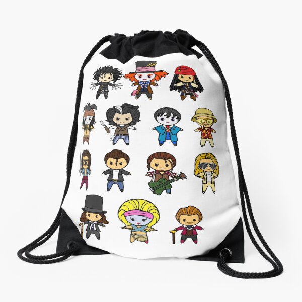 The Johnny Depp Collection Drawstring Bag