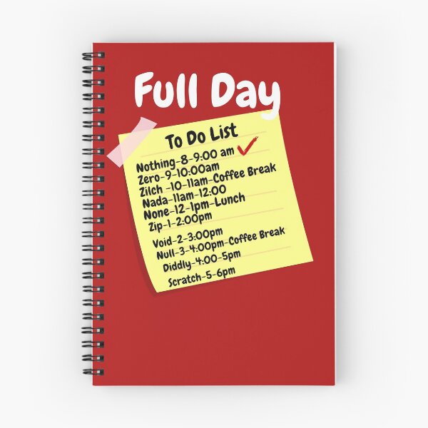 Item preview, Busy Doing Nothing To Do List designed and sold by Freestylist.