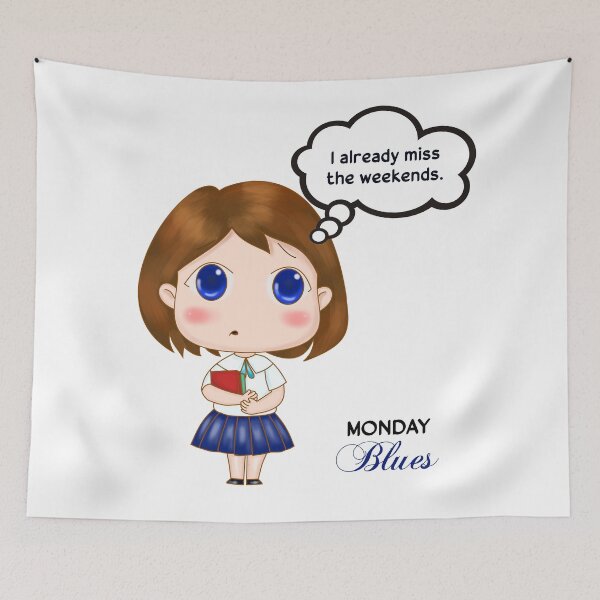 Item preview, Monday Blues designed and sold by chrisbats.