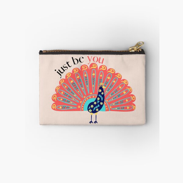 Item preview, just be you be unique colorful peacock designed and sold by TheWaterBirds.