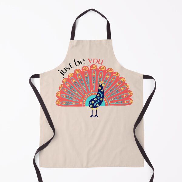 Item preview, just be you be unique colorful peacock designed and sold by TheWaterBirds.