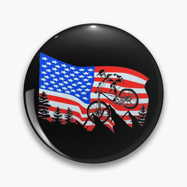 Item preview, American Flag Mountain Bike designed and sold by OneMTB.