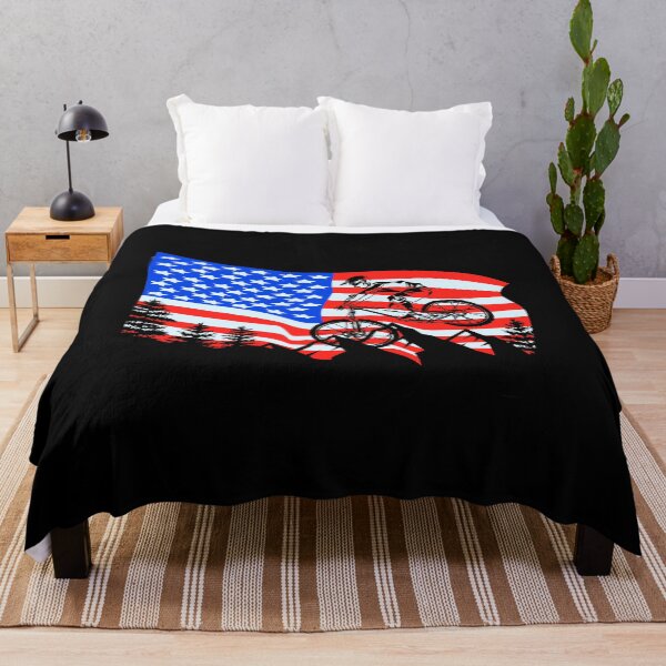 Item preview, American Flag Mountain Bike designed and sold by OneMTB.