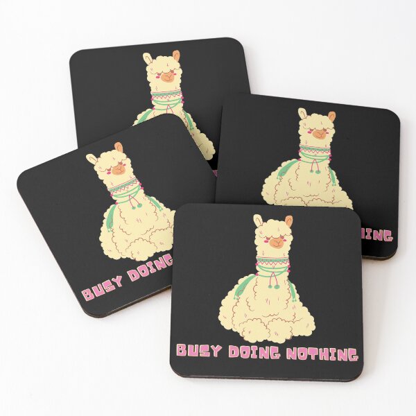 Item preview, Llama Busy Doing Nothing designed and sold by Marvel Rivals Art.