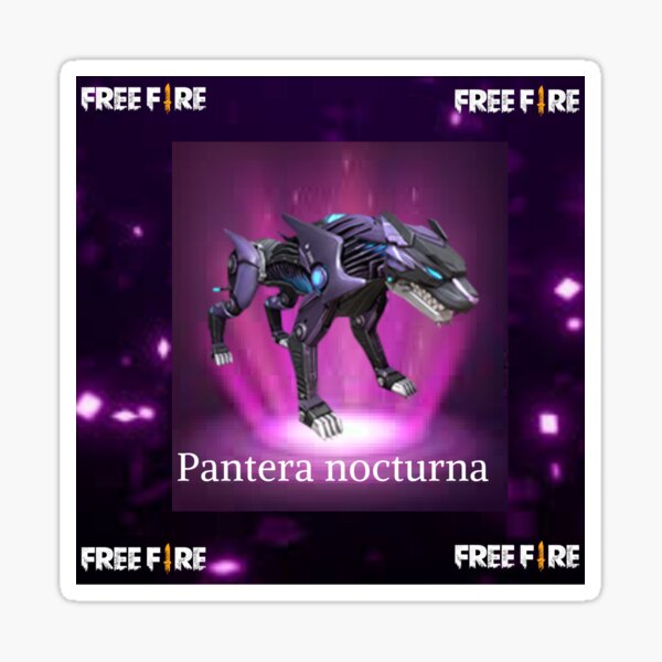 Item preview, night panther free fire designed and sold by ShermaN2005.