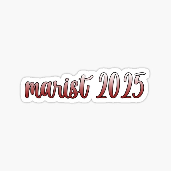 " Marist College Class of 2025 Sticker Version 2 " Sticker for Sale by