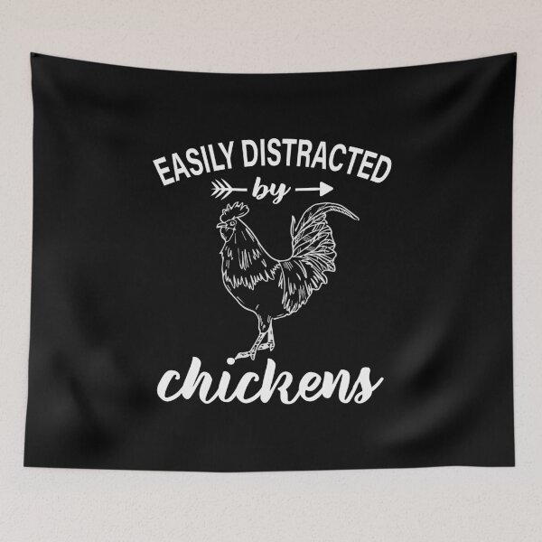 Item preview, Easily distracted by chickens designed and sold by Izod55.