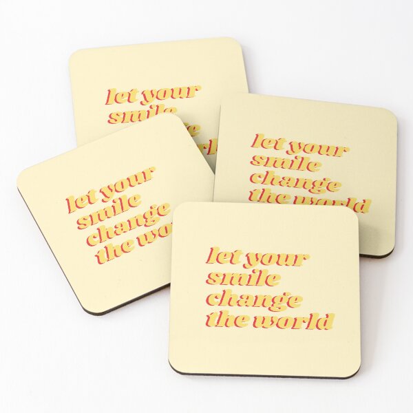 Item preview, Let Your Smile Change The world - Yellow designed and sold by KarolinaPaz.