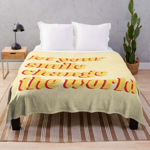Item preview, Let Your Smile Change The world - Yellow designed and sold by KarolinaPaz.
