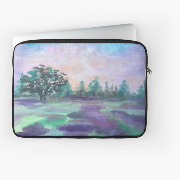 Item preview, Lavender Field & Cloudy Sky (Abstract) designed and sold by pamelarmarino.