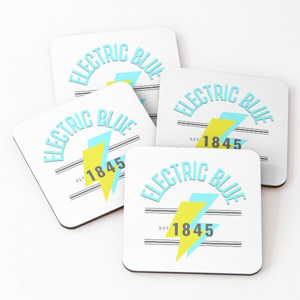 Item preview, Electric blue established 1845 designed and sold by Tanya Mihe.
