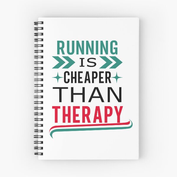 Item preview, running is cheaper than therapy designed and sold by Artsy Aura ⭐⭐⭐⭐⭐  .