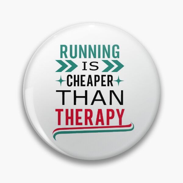 Item preview, running is cheaper than therapy designed and sold by Artsy Aura ⭐⭐⭐⭐⭐  .