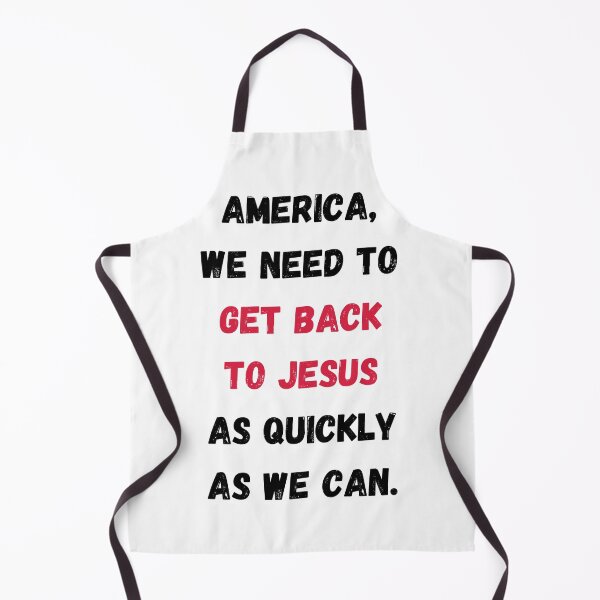 Item preview, America We Need To Get Back To Jesus As Quickly As We Can t-shirt designed and sold by Calebchc.