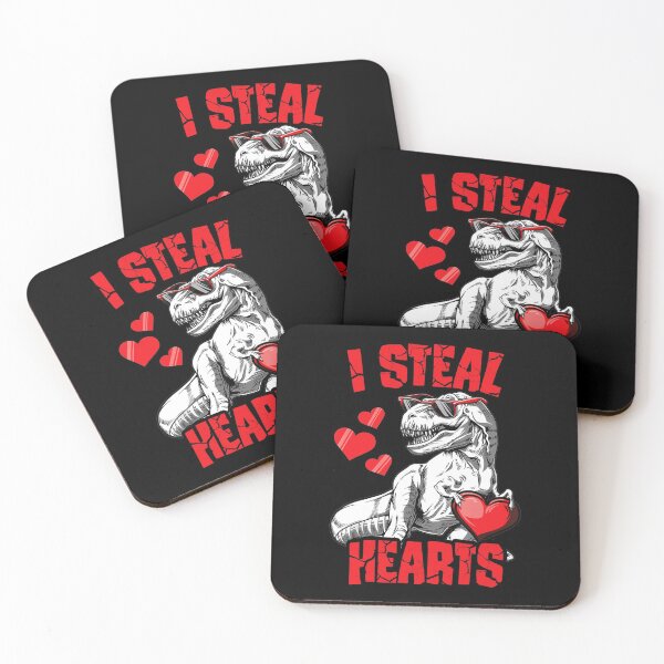 Item preview, Dinosaur T Rex Steals Hearts designed and sold by klawiter86322.