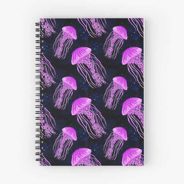 Item preview, Luminescent Purple Jellyfish Pattern designed and sold by Julie Erin Designs.