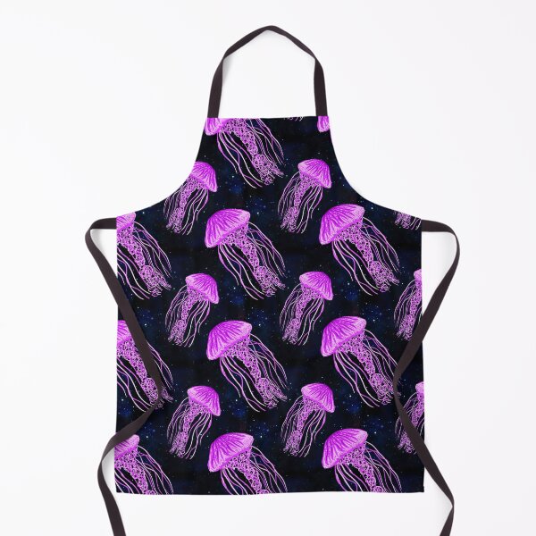 Item preview, Luminescent Purple Jellyfish Pattern designed and sold by Julie Erin Designs.