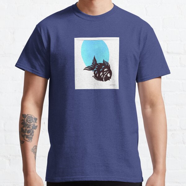 Silhouette Fish Design 2 Classic T-Shirt