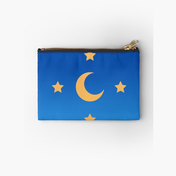 Item preview, Golden Crescent Moon and Stars in Gradient Blue Sky designed and sold by ShaunSandhu.