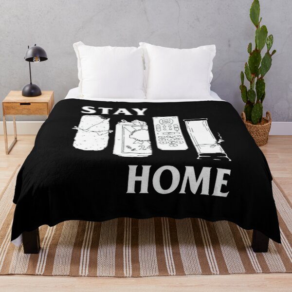 Item preview, Stay Home- Black Flag designed and sold by AlturnoRadio.
