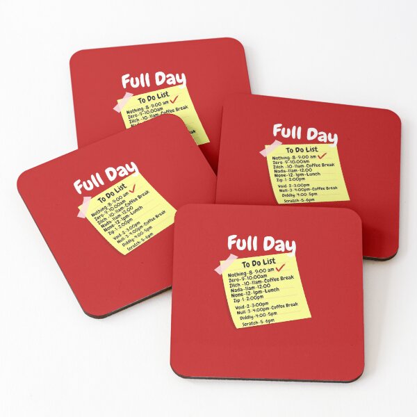 Item preview, Busy Doing Nothing To Do List designed and sold by Freestylist.