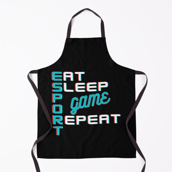 Item preview, Esport Eat Sleep Game Repeat designed and sold by PopReset.