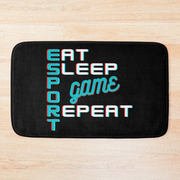 Item preview, Esport Eat Sleep Game Repeat designed and sold by PopReset.