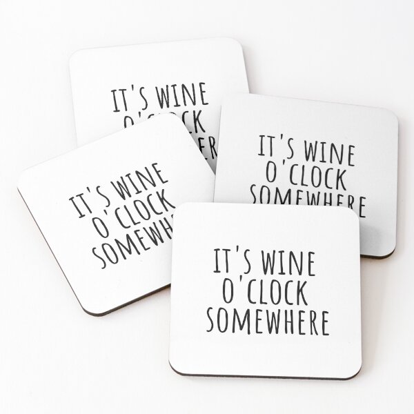 Item preview, Its Wine Oclock Somewhere - Funny designed and sold by KarolinaPaz.