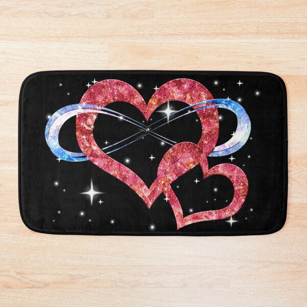 Item preview, Infinity Pink Heart Valentine's Day Couple Love designed and sold by Jolly-Yosei.