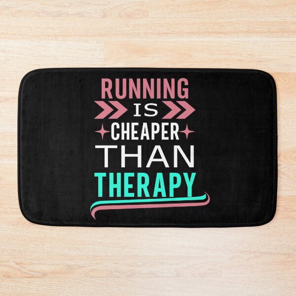 Item preview, running is cheaper than therapy designed and sold by Artsy Aura ⭐⭐⭐⭐⭐  .