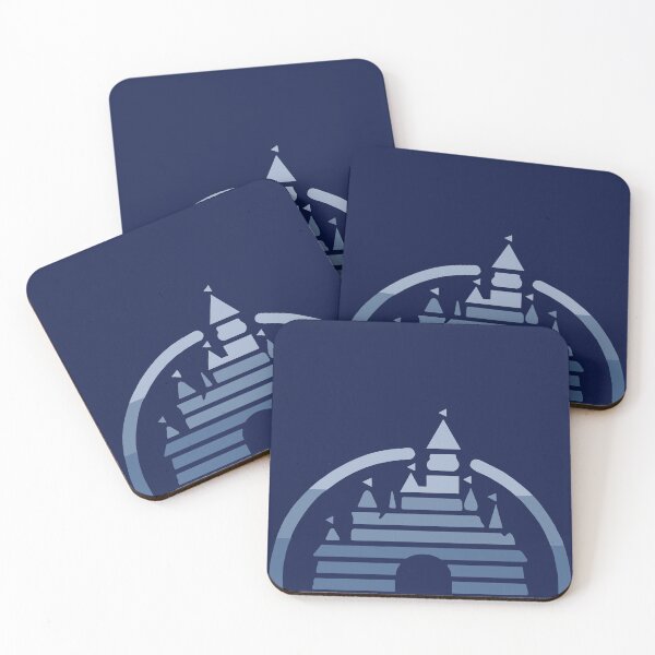Item preview, Blue Gradient Disne Castle  designed and sold by cgale.