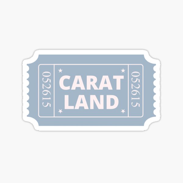 ETIQUETA CARATLAND ENTRADA DIECISIETE Pegatina