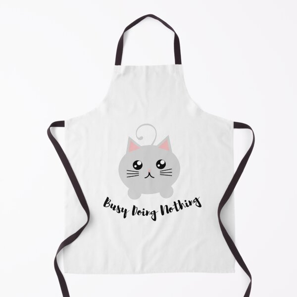 Item preview, *Busy Doing Nothing*- Gray Kitten designed and sold by CSdoodles.