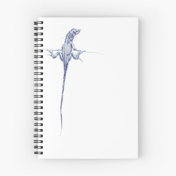 Aperçu de l'œuvre Dessin au trait Anole Lizard créée et vendue par Jennifer Ackerman.