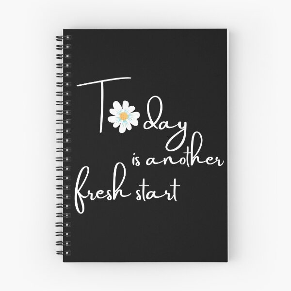 Item preview, Today is another fresh start, Flower power, Inspirational Quote, Optimism designed and sold by naturecdesigns.