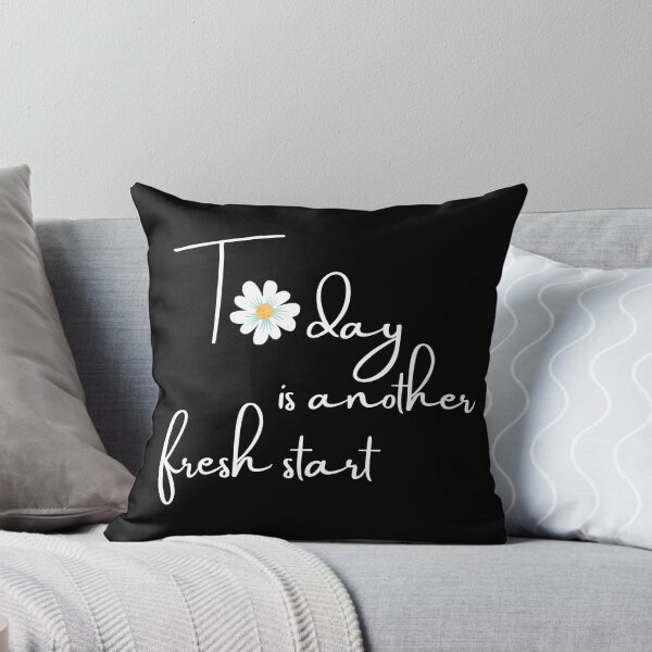 Item preview, Today is another fresh start, Flower power, Inspirational Quote, Optimism designed and sold by naturecdesigns.
