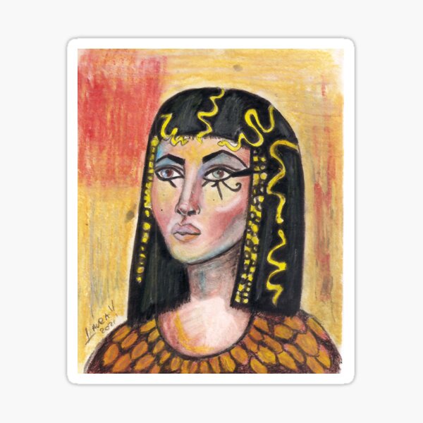 cleopatra Sticker