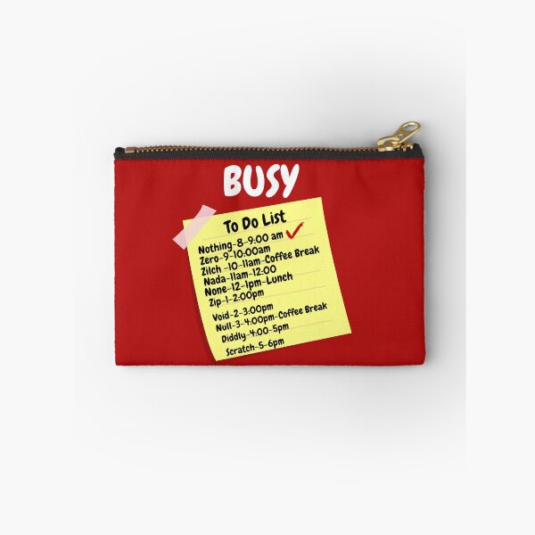 Item preview, Busy Doing Nothing To Do List designed and sold by Freestylist.