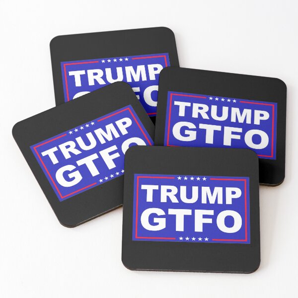 Item preview, Trump GTFO Anti-Trump designed and sold by Cat Lady Designs.