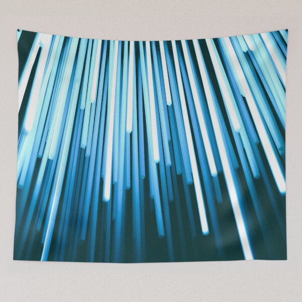 Item preview, Cool Blue Geometric Design Pattern designed and sold by Voxarto.