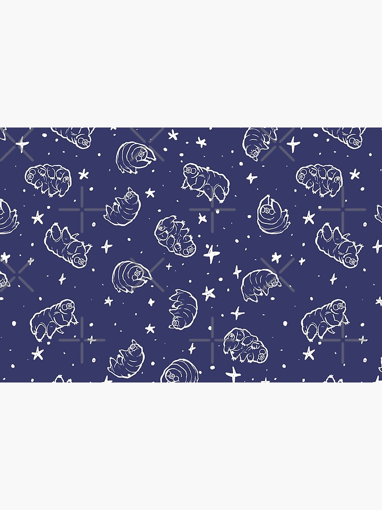 Tardigrades in Space (blue) by PicajoArt