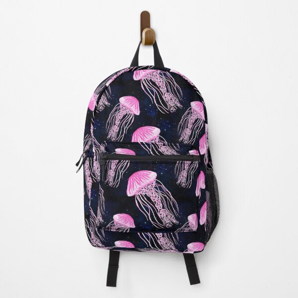 Item preview, Luminescent Pink Jellyfish Pattern designed and sold by Julie Erin Designs.