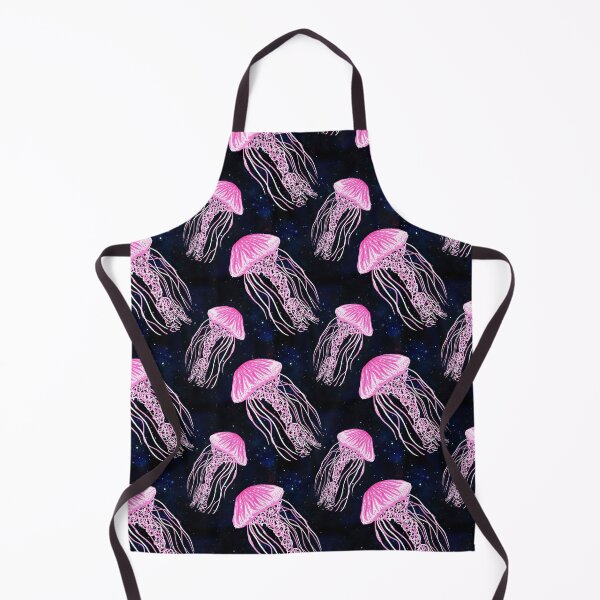 Item preview, Luminescent Pink Jellyfish Pattern designed and sold by Julie Erin Designs.