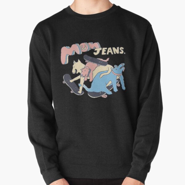 Bande Mom Jeans Sweatshirt épais