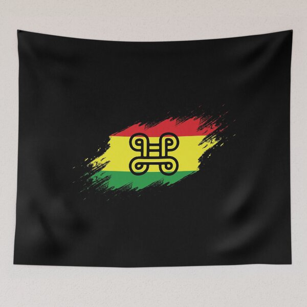 Item preview, West African Symbol Ghana Flag Mpatapo Adinkra graphic designed and sold by jakehughes2015.