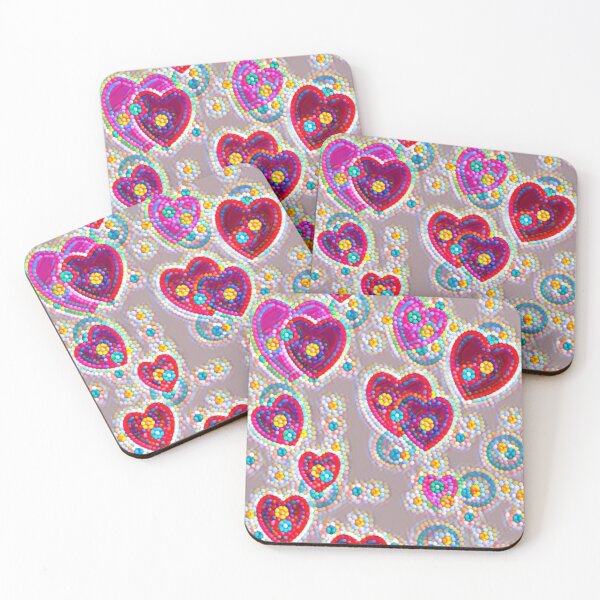 Item preview, Beaded Hearts designed and sold by Pegsterpower.